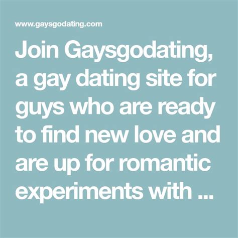 gaysgodating|Gay Dating in Minnesota Starts Online with GaysGoDating